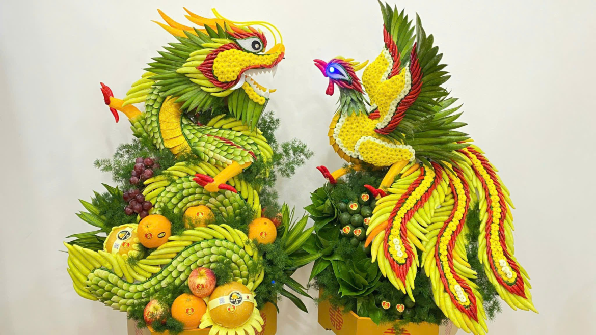 Ý nghĩa mâm quả cưới Rồng Phụng
